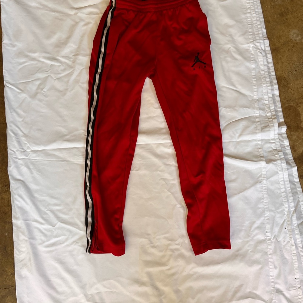 Red Kids Jogger Pants